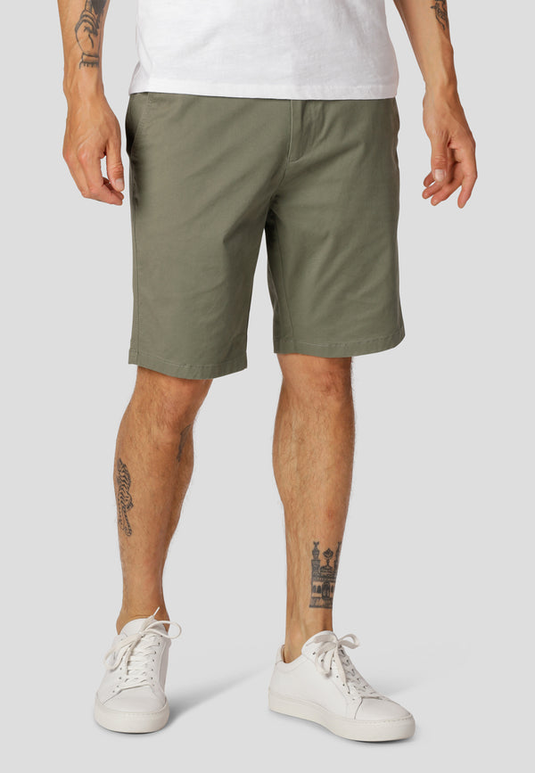 Clean Cut Copenhagen Milano Drake stretch shorts Shorts Dusty Green