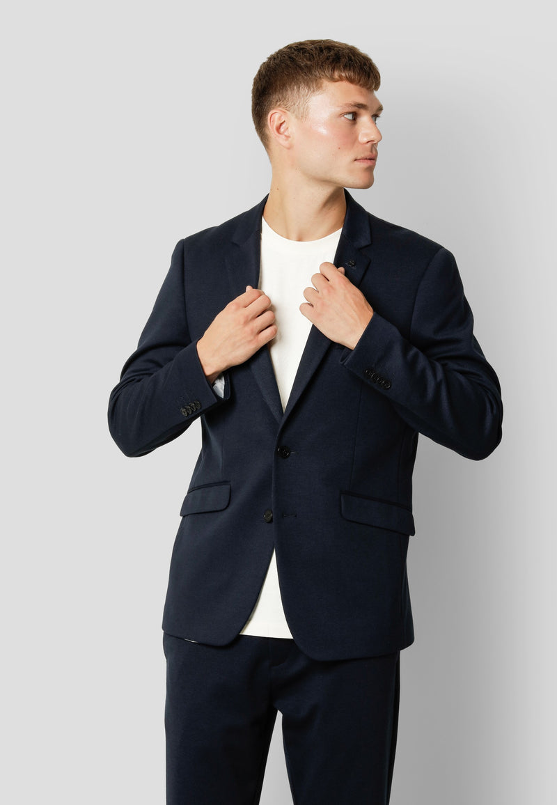 Clean Cut Copenhagen MILANO STRETCH JERSEY BLAZER Blazers Navy