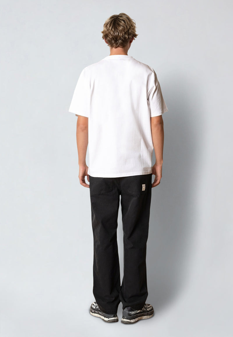 Fat Moose NORDIC WILD WOOD T-SHIRT T-shirts S/S White