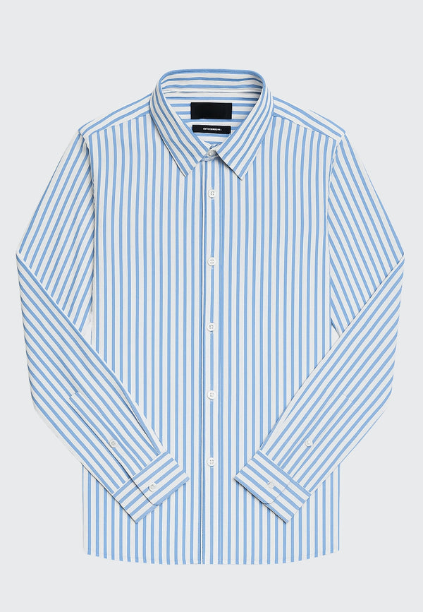 Clean Cut Copenhagen NORDKYST SHIRT Shirts L/S Light Blue striped
