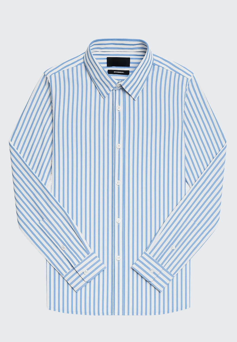 Clean Cut Copenhagen NORDKYST SHIRT Shirts L/S Light Blue striped