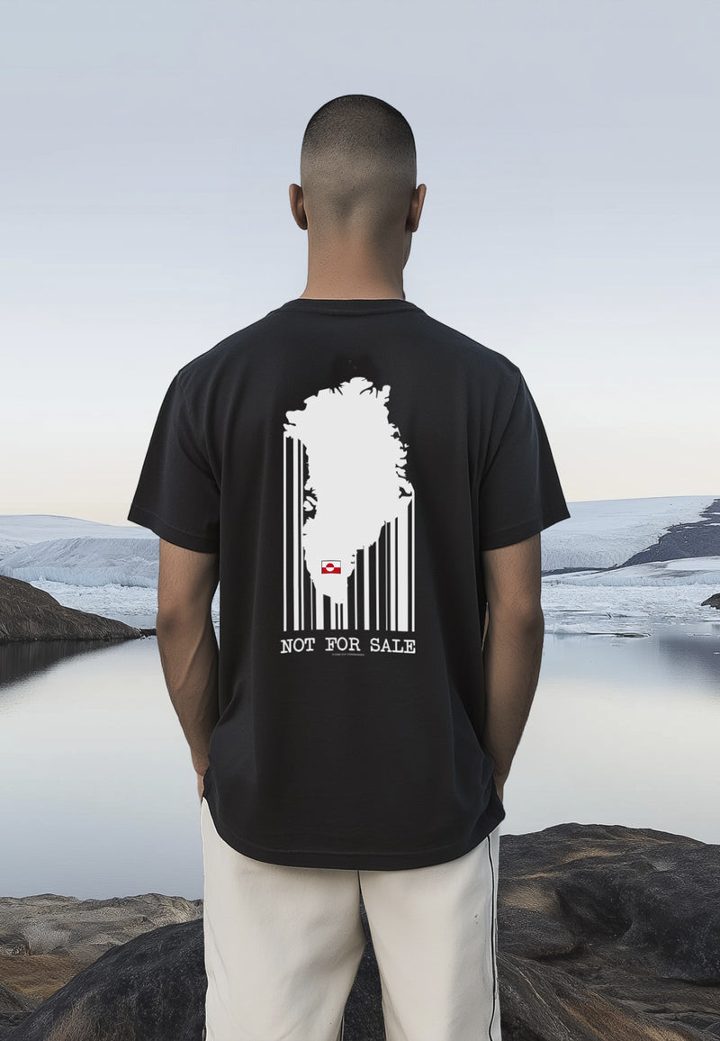 Clean Cut Copenhagen Not for sale Greenland t-shirt T-shirts S/S Black