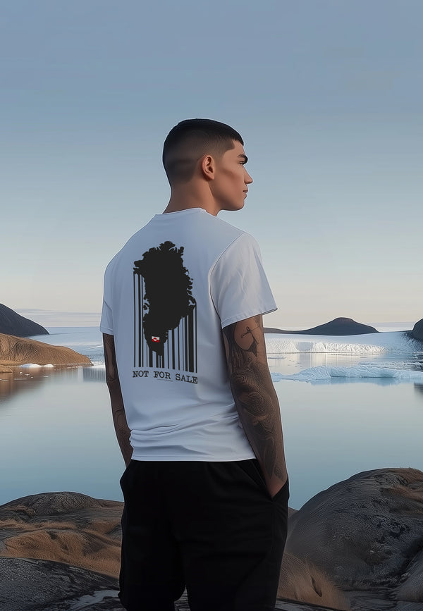 Clean Cut Copenhagen Not for sale Greenland t-shirt T-shirts S/S White