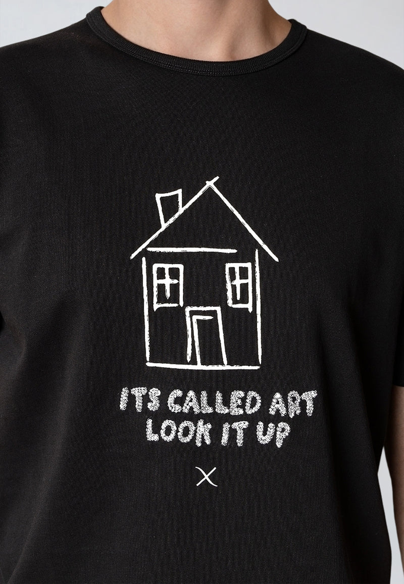 Clean Cut Copenhagen OLLIE ART T-SHIRT T-shirts S/S Black