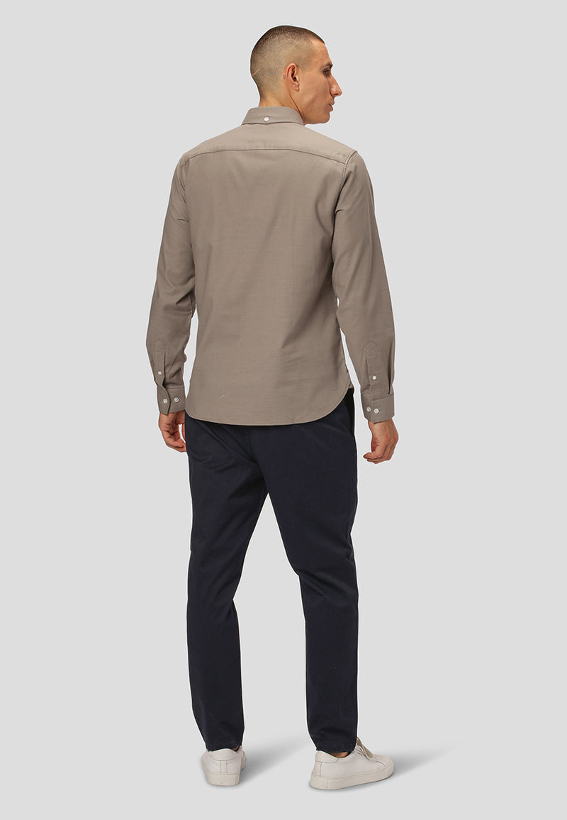 Clean Cut Copenhagen OXFORD STRETCH SHIRT Shirts L/S Dusty Green