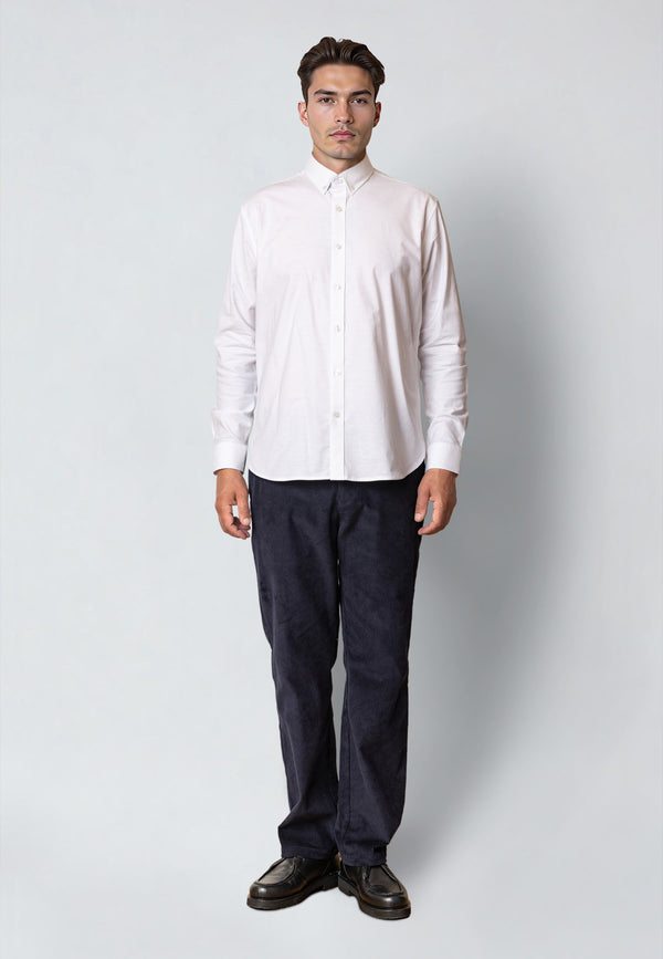 Clean Cut Copenhagen OXFORD STRETCH SHIRT Shirts L/S White