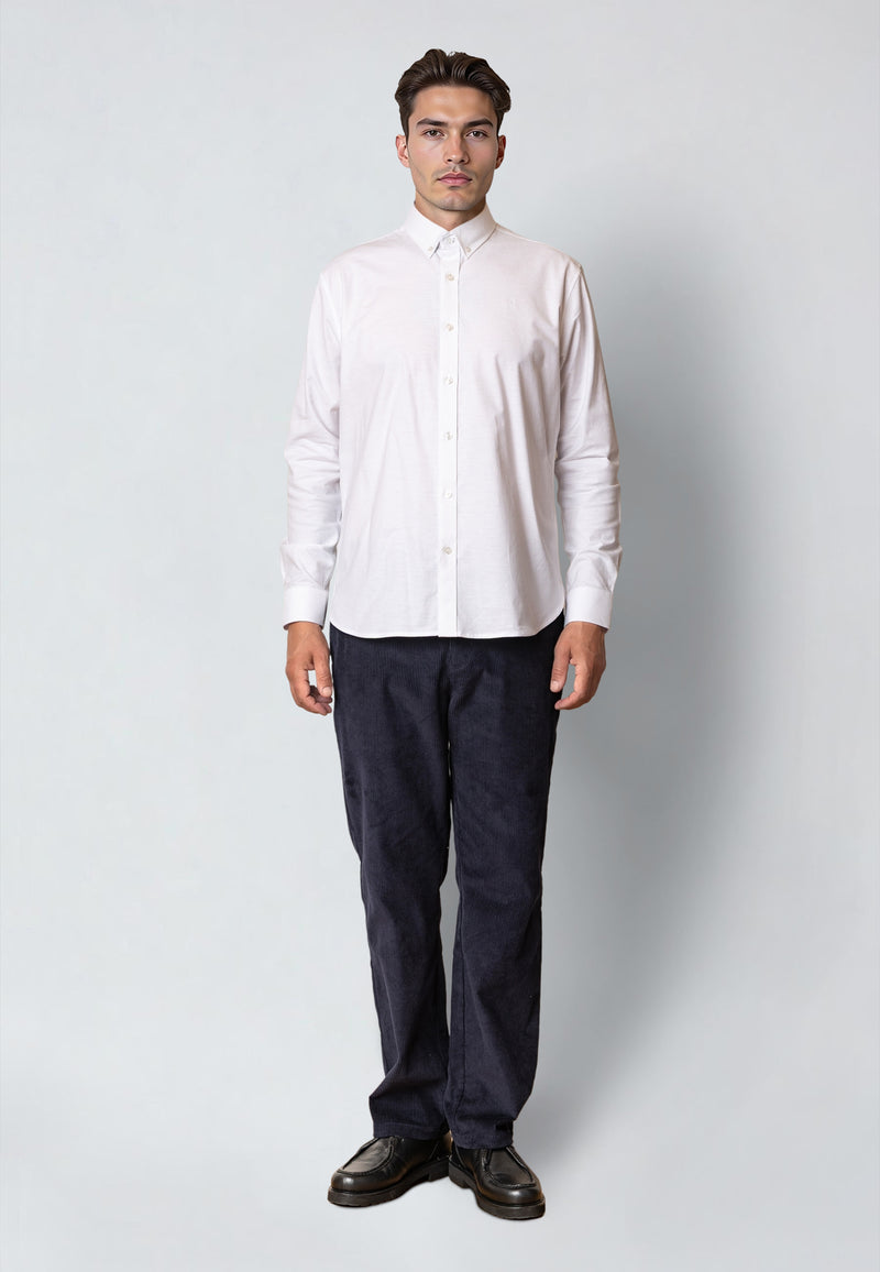 Clean Cut Copenhagen OXFORD STRETCH SHIRT Shirts L/S White