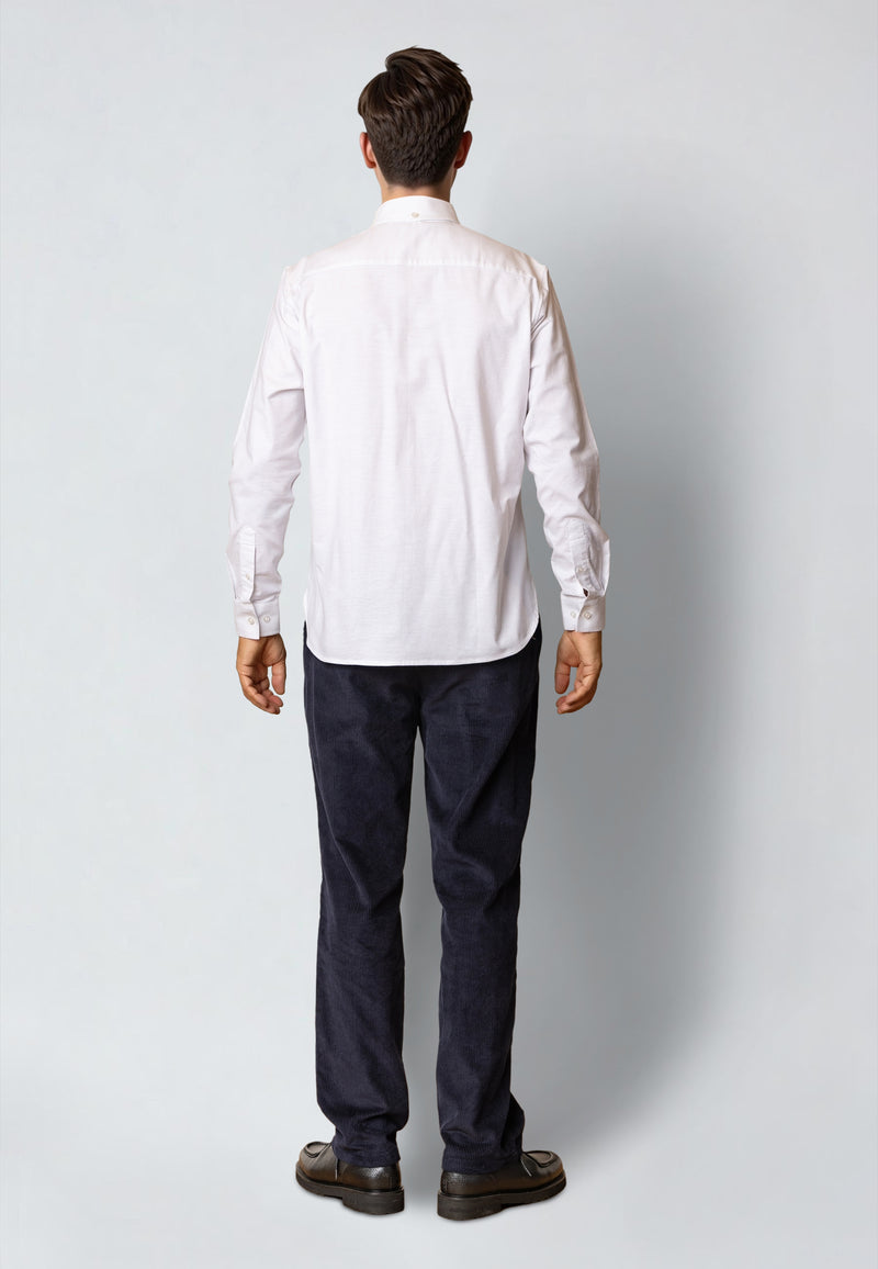 Clean Cut Copenhagen OXFORD STRETCH SHIRT Shirts L/S White