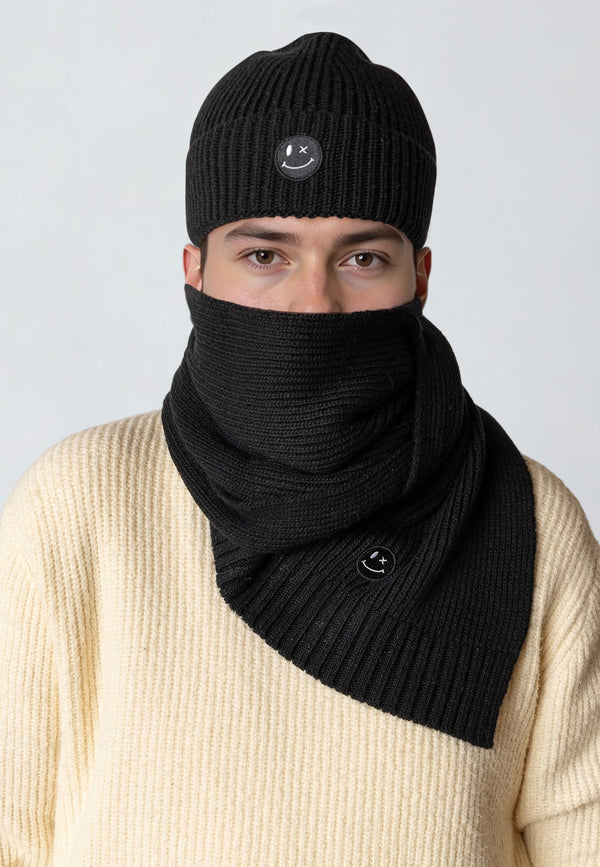Clean Cut Copenhagen PATRICK BEANIE Accessories Black