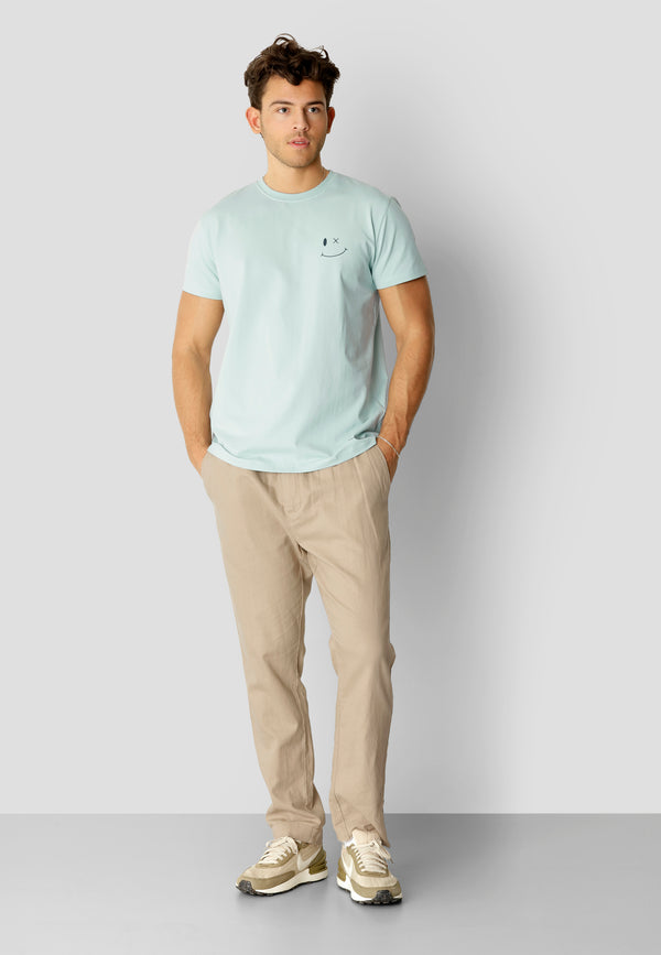 Clean Cut Copenhagen PATRICK ORGANIC T-SHIRT T-shirts S/S Minty Green