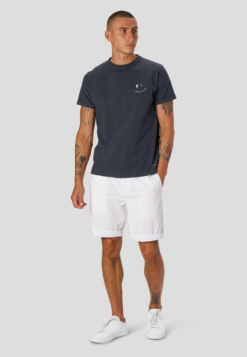 Clean Cut Copenhagen PATRICK ORGANIC T-SHIRT T-shirts S/S Navy
