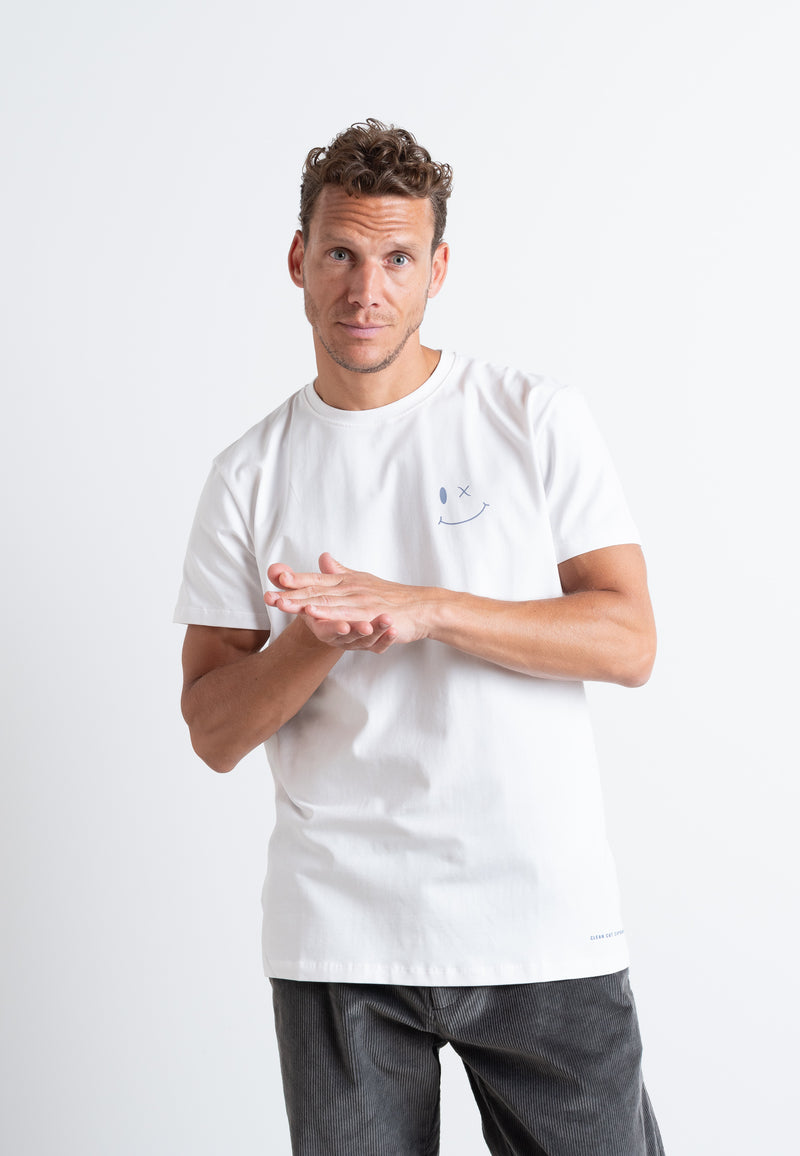 Clean Cut Copenhagen PATRICK ORGANIC T-SHIRT T-shirts S/S White