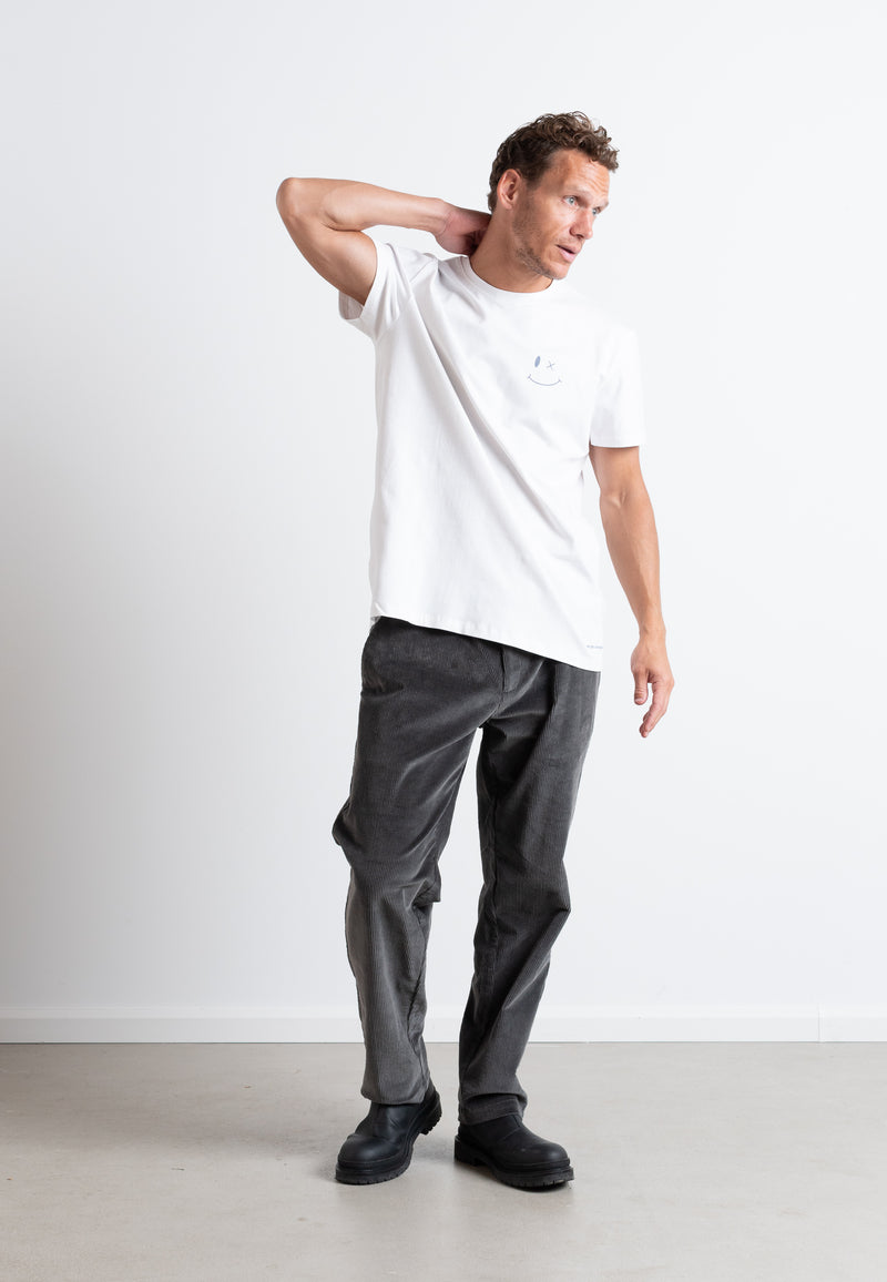 Clean Cut Copenhagen PATRICK ORGANIC T-SHIRT T-shirts S/S White