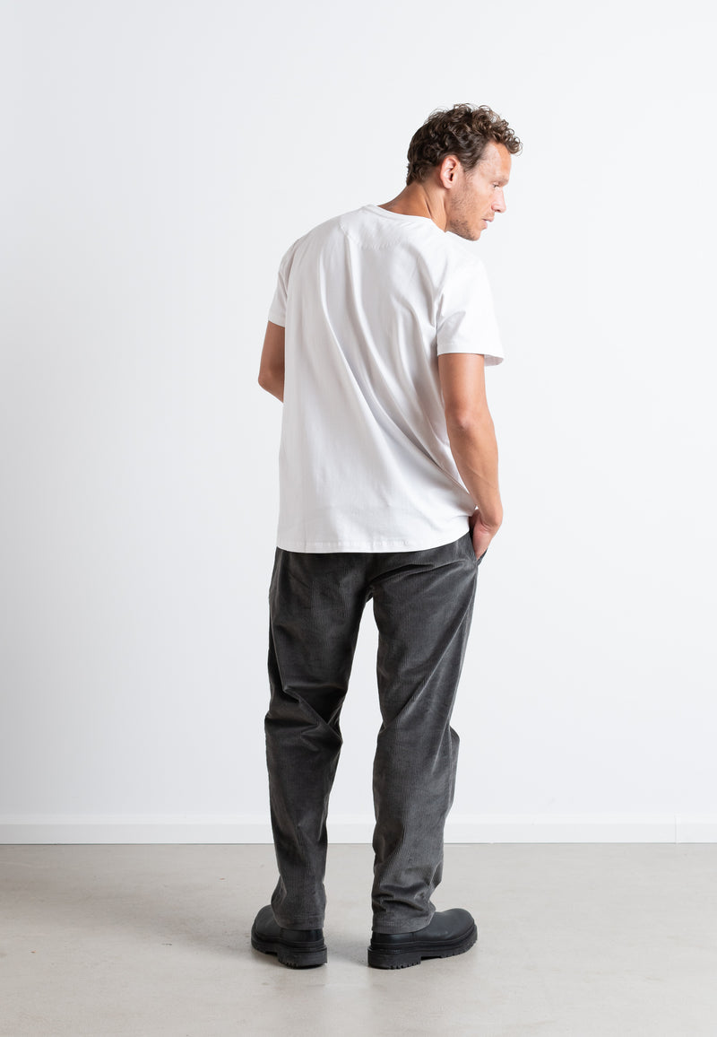 Clean Cut Copenhagen PATRICK ORGANIC T-SHIRT T-shirts S/S White