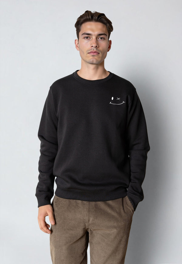 Clean Cut Copenhagen PATRICK SWEATSHIRT Sweatshirts Black