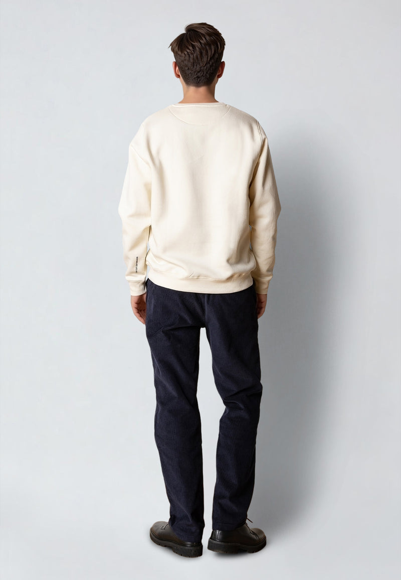 Clean Cut Copenhagen PATRICK SWEATSHIRT Sweatshirts Ecru