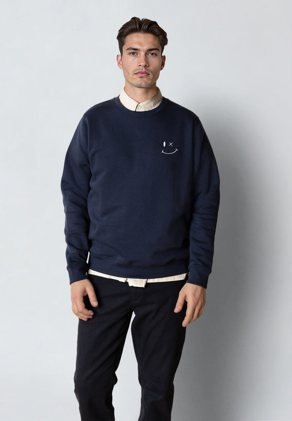 Clean Cut Copenhagen PATRICK SWEATSHIRT Sweatshirts Navy
