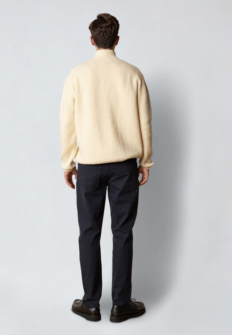 Clean Cut Copenhagen PEPE TURTLENECK SWEATER Knit Ecru