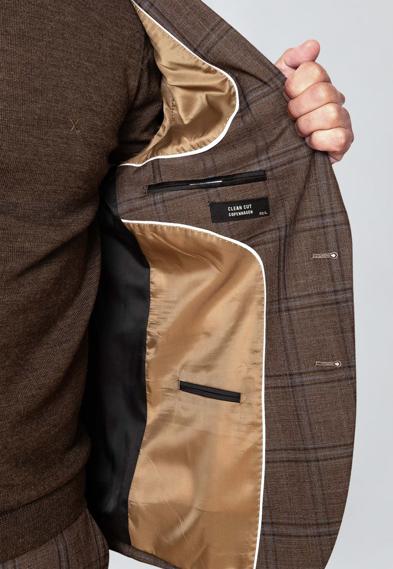 Clean Cut Copenhagen PERCEY BLAZER Blazers Brown