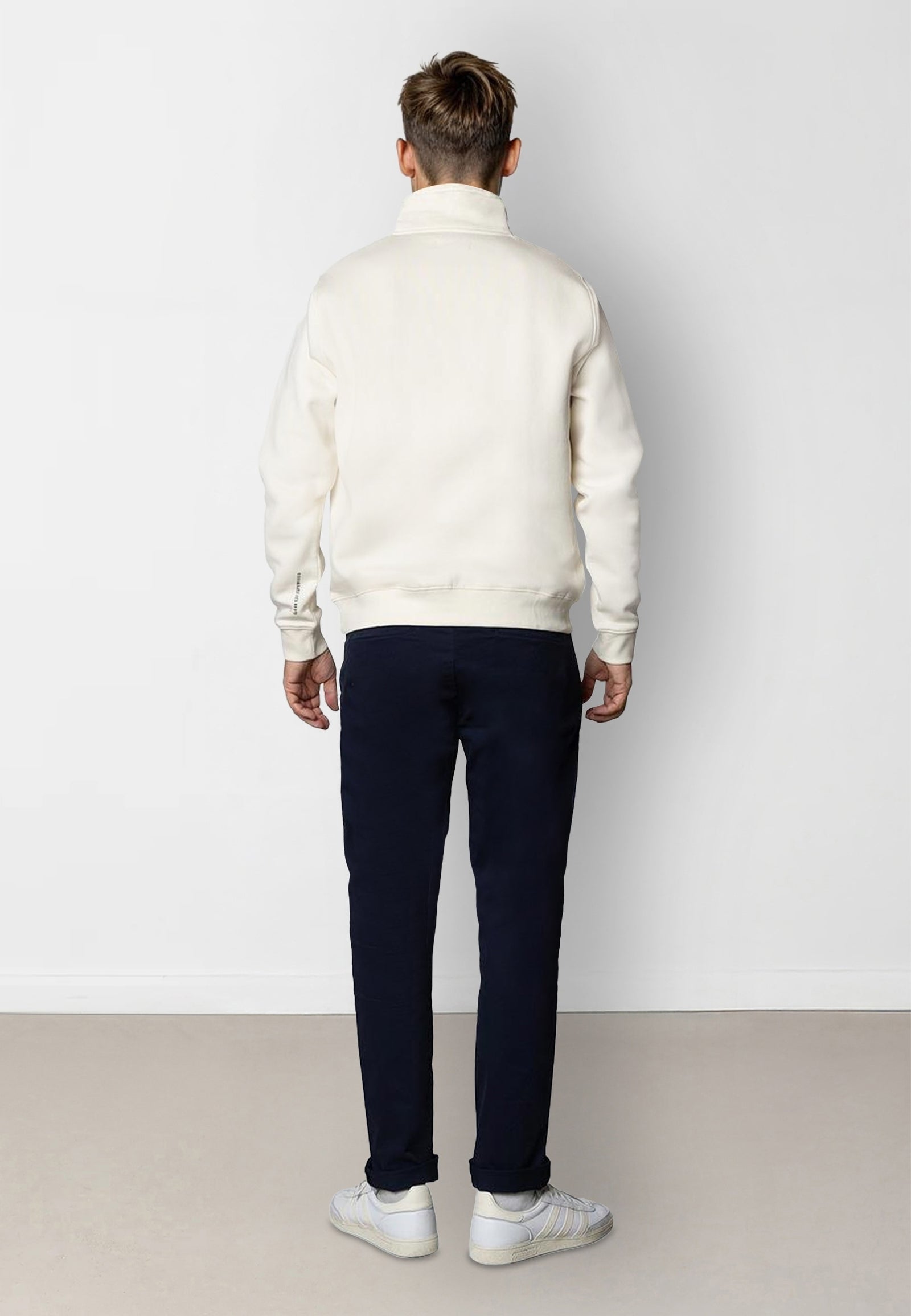 PATRICK ZIP SWEATSHIRT - Ecru – Urban Brands