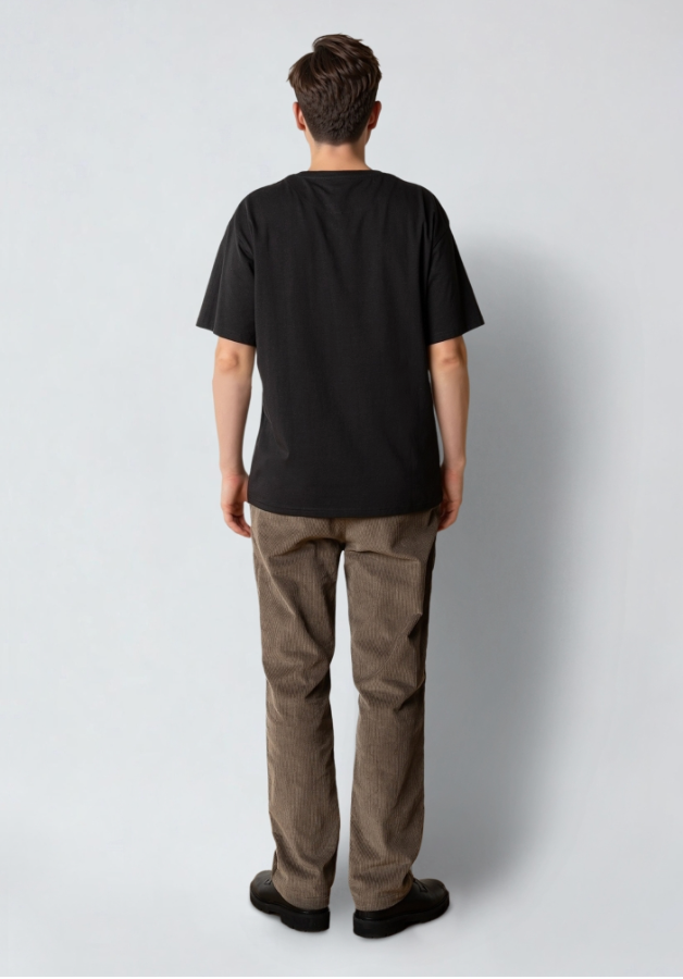 Clean Cut Copenhagen RAINY COPENHAGEN ORGANIC T-SHIRT T-shirts S/S Black