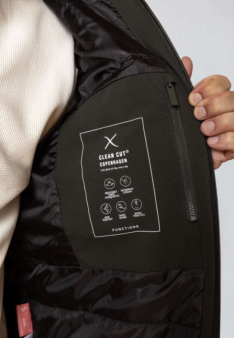 Clean Cut Copenhagen RASMUS ACTIVE JACKET Jackets Rosin