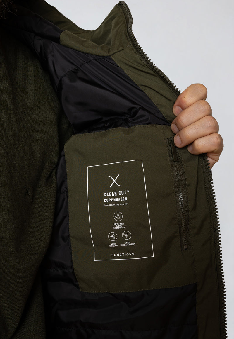 Clean Cut Copenhagen RASMUS ACTIVE PARKA Jackets Rosin