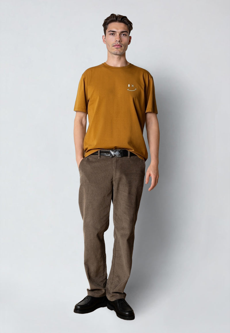 Clean Cut Copenhagen REGULAR CORDUROY PANT Pants Brindle beige