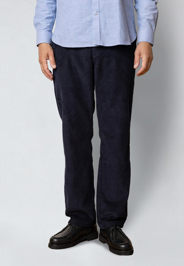 Clean Cut Copenhagen REGULAR CORDUROY PANT Pants Navy