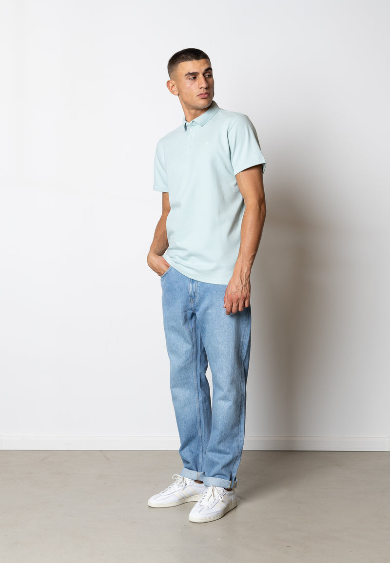 Clean Cut Copenhagen SILKEBORG STRETCH POLO Polos Minty Green