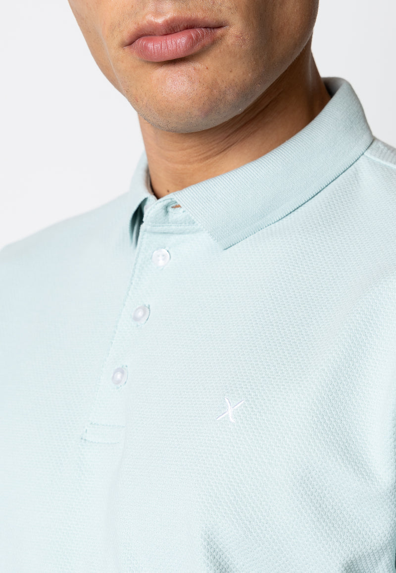 Clean Cut Copenhagen SILKEBORG STRETCH POLO Polos Minty Green