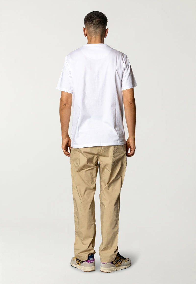 Fat Moose SKATE DOG T-SHIRT T-shirts S/S White