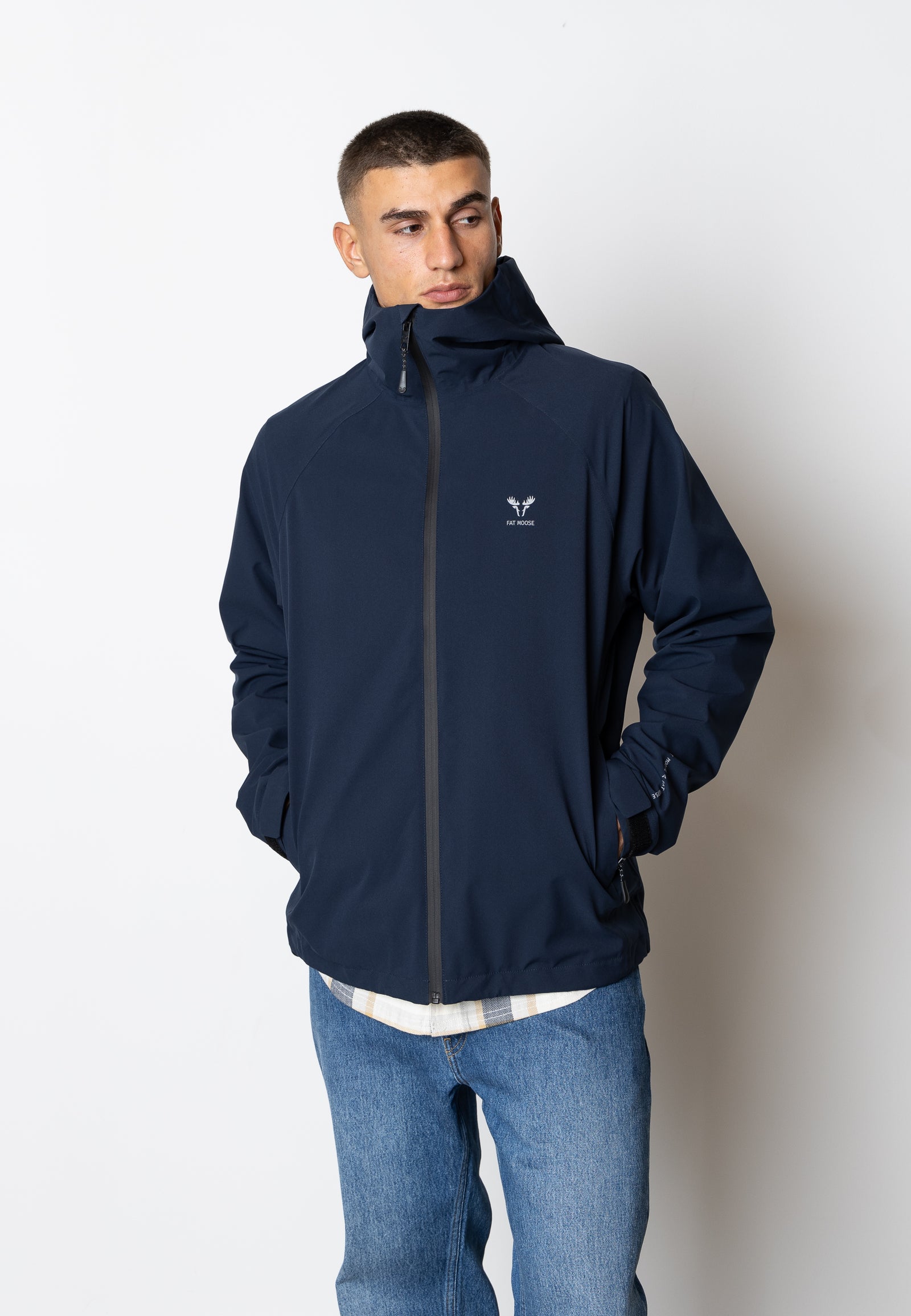 SKY SHELL JACKET - Navy – Urban Brands