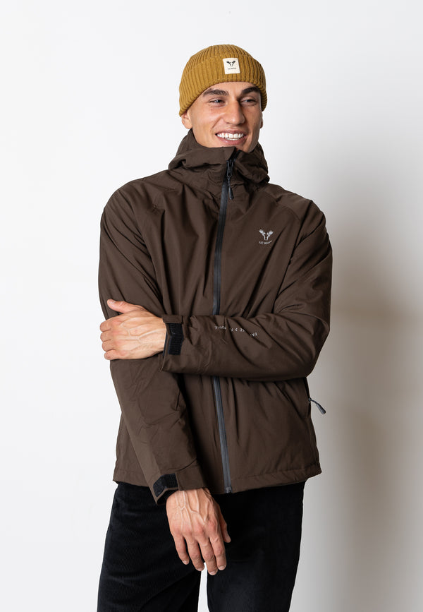 Fat Moose SKY SHELL WINTER JACKET Jackets Dark Brown