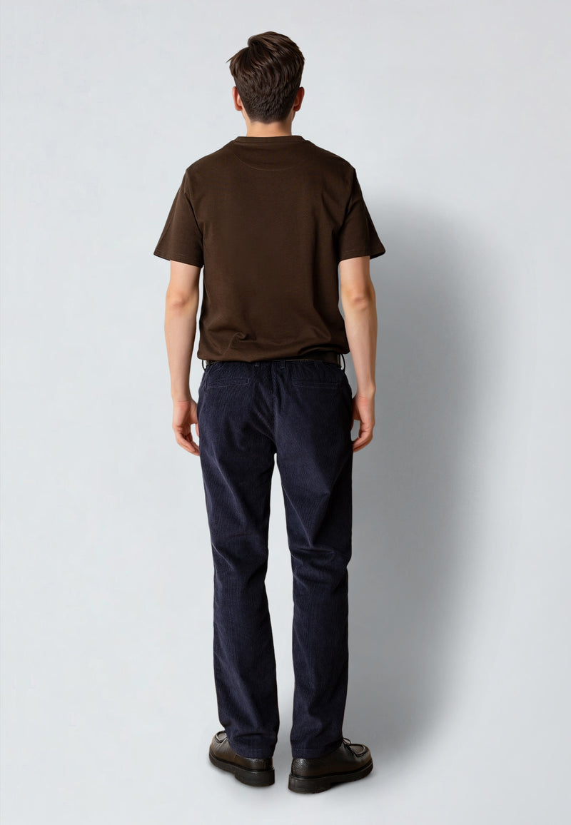 Clean Cut Copenhagen STABLE T-SHIRT T-shirts S/S Dark Brown