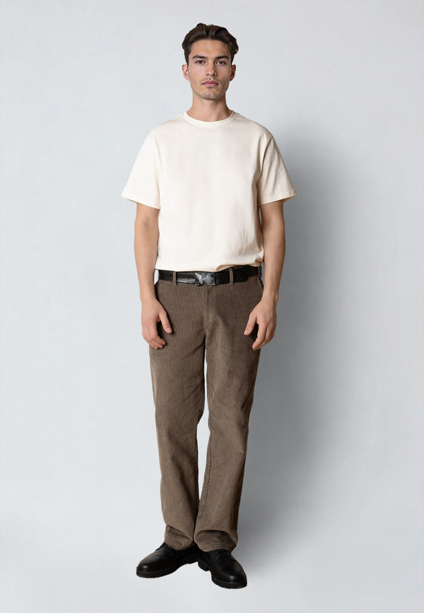 Clean Cut Copenhagen STABLE T-SHIRT T-shirts S/S Ecru