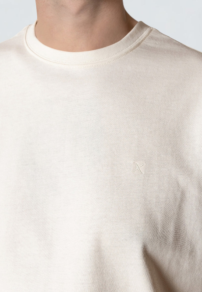 Clean Cut Copenhagen STABLE T-SHIRT T-shirts S/S Ecru