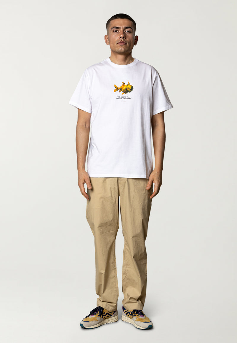 Fat Moose SUBMARINE T-SHIRT T-shirts S/S White