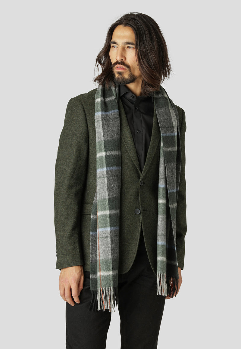 Clean Cut Copenhagen Santos 2-button wool blazer Blazers Army Mix