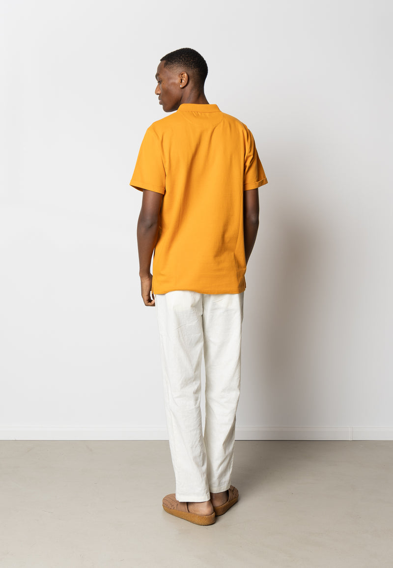 Clean Cut Copenhagen Silkeborg stretch polo Polos Orange