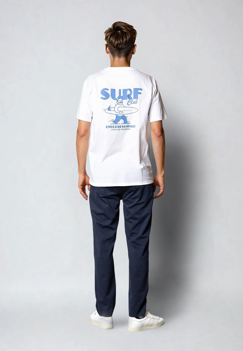 Clean Cut Copenhagen Surf t-shirt T-shirts S/S White