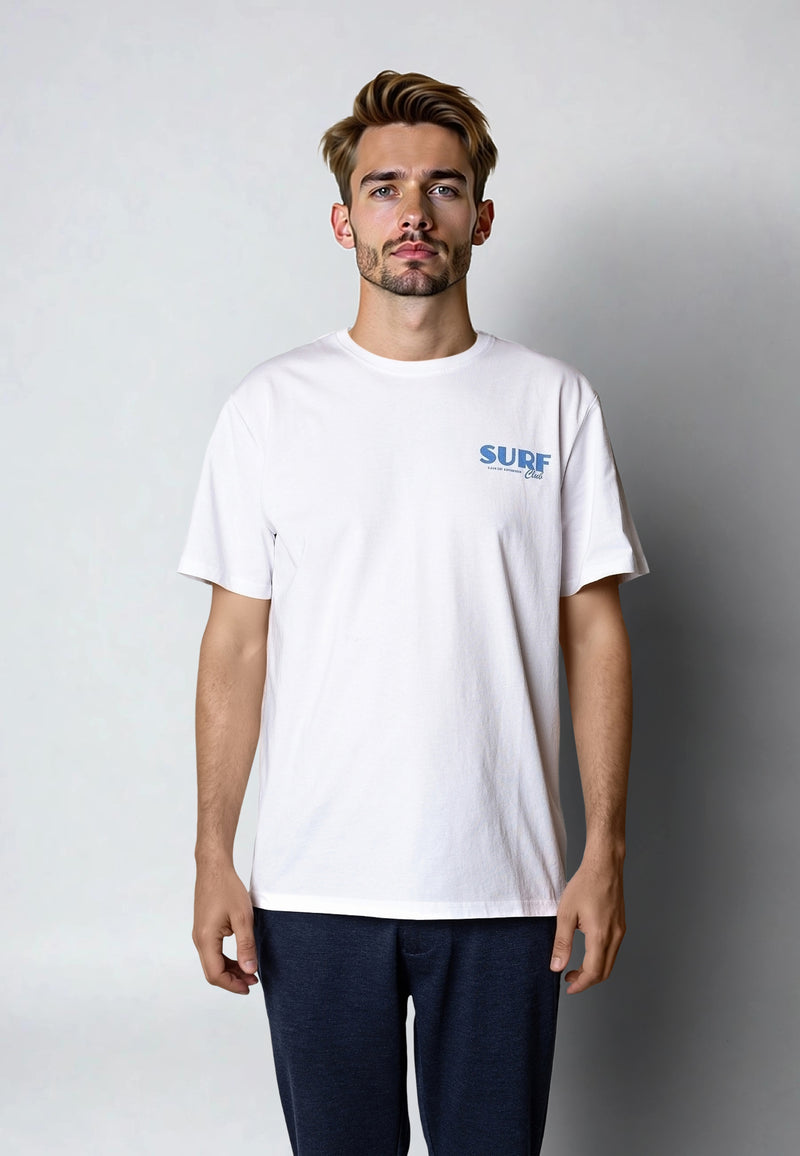Clean Cut Copenhagen Surf t-shirt T-shirts S/S White