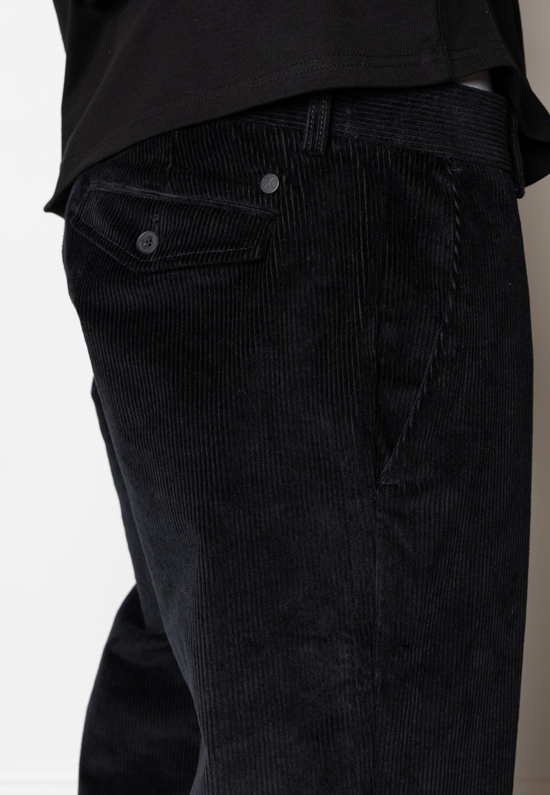 Clean Cut Copenhagen Tokyo corduroy chinos Pants Black