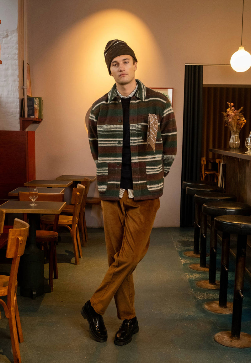 Clean Cut Copenhagen Tokyo corduroy chinos Pants Brown