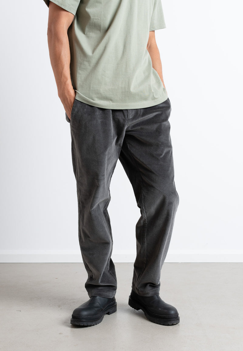 Clean Cut Copenhagen Tokyo corduroy chinos Pants Dark Grey