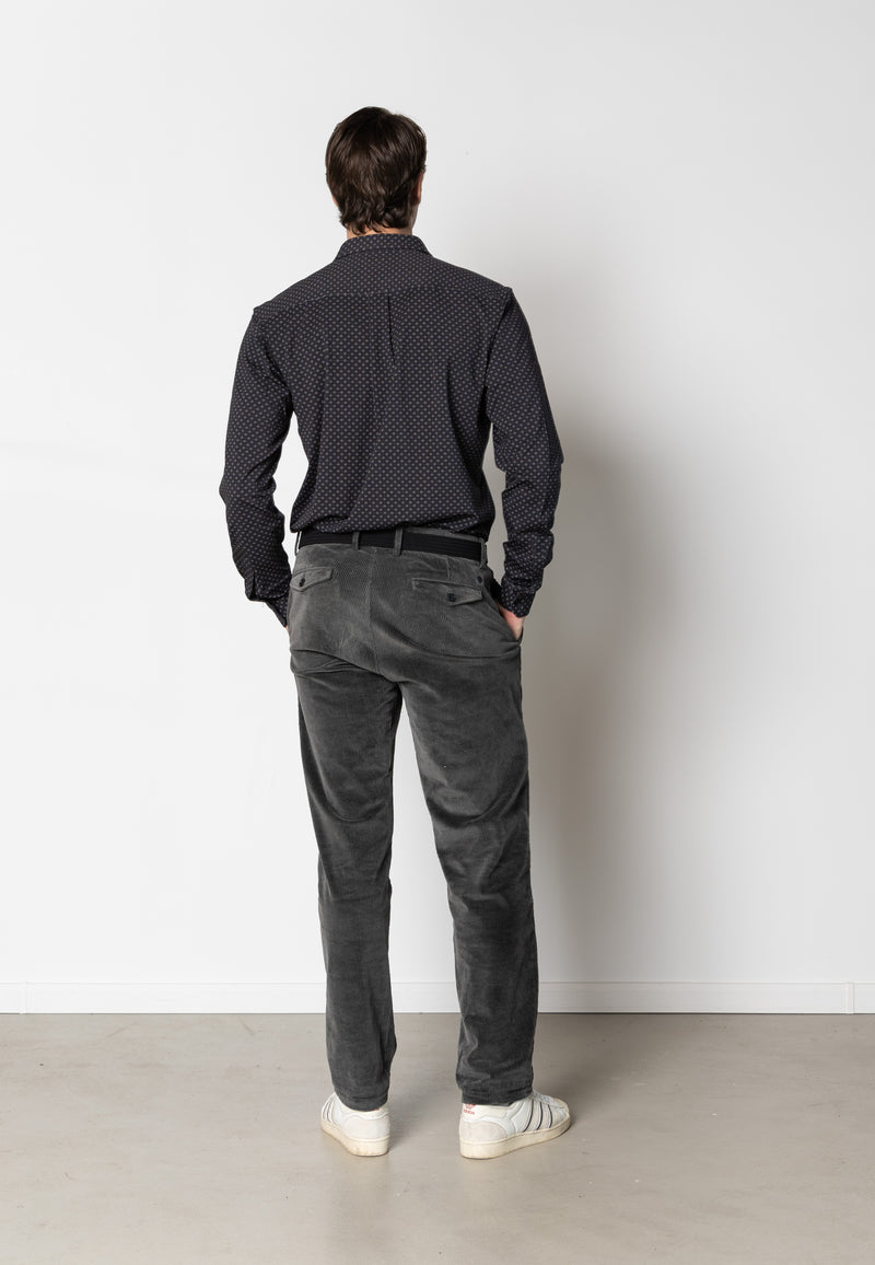 Clean Cut Copenhagen Tokyo corduroy chinos Pants Dark Grey