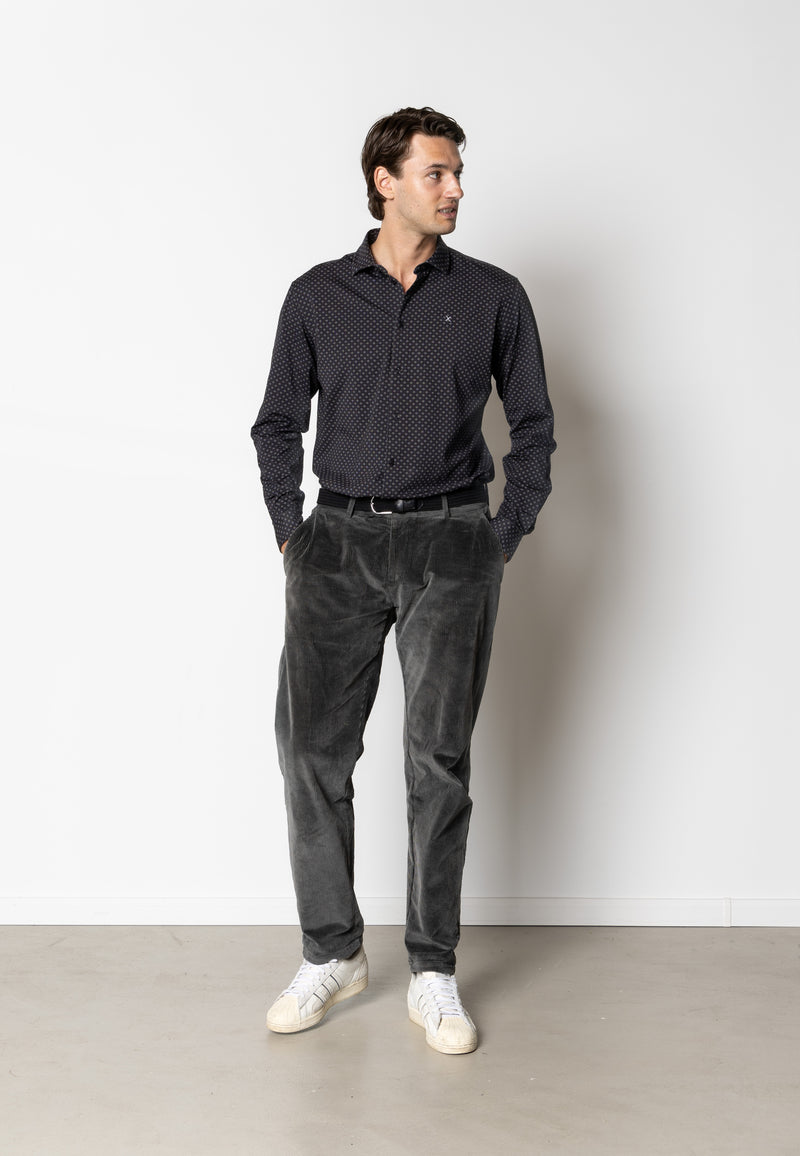 Clean Cut Copenhagen Tokyo corduroy chinos Pants Dark Grey
