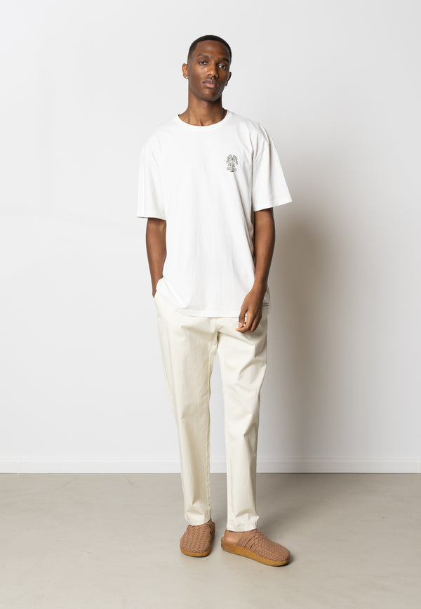 Clean Cut Copenhagen Tokyo twill chinos Pants Ecru