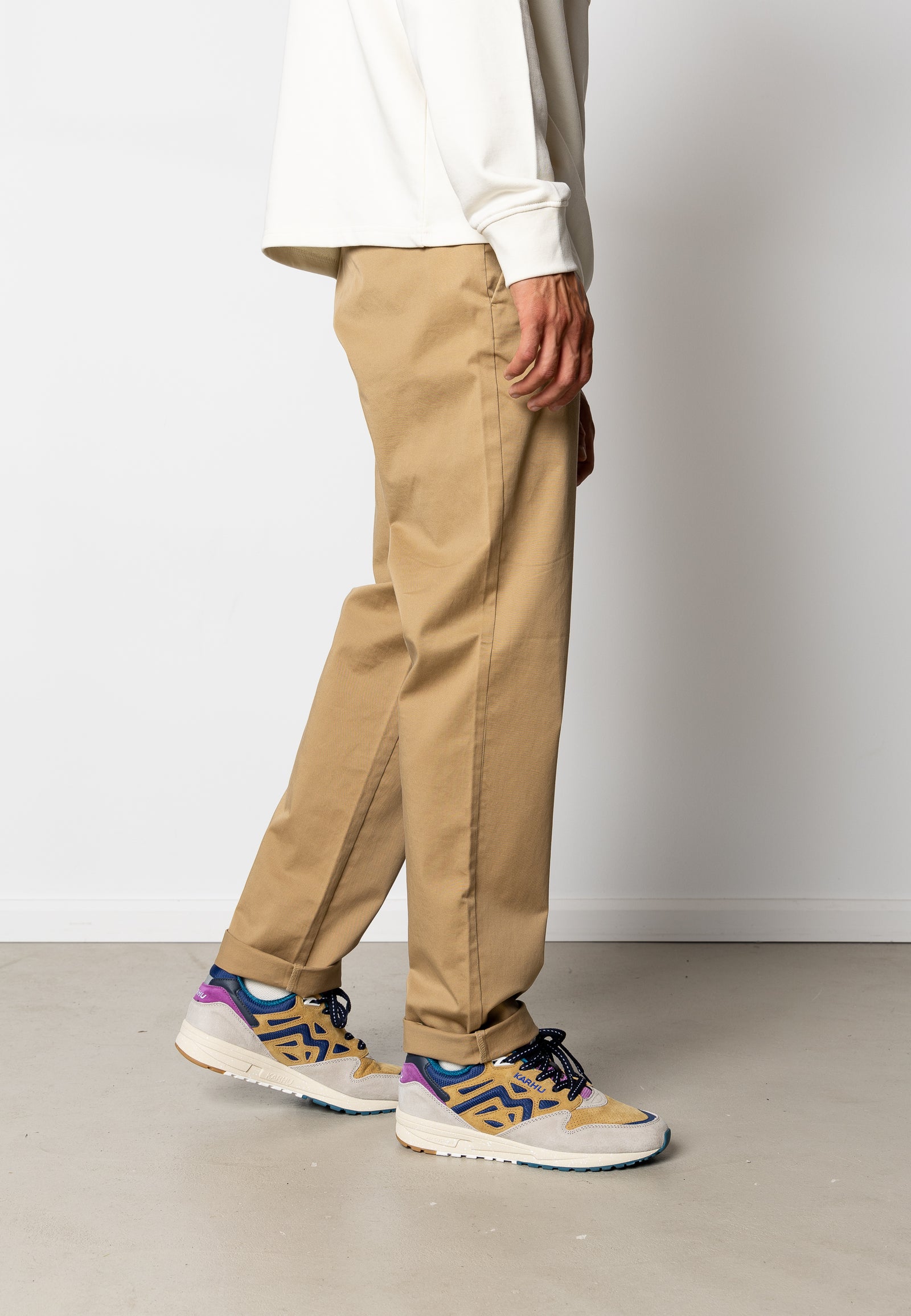 ＜美品＞CINOH / T/W TWILL PANTS CHUCK regular twill chino pants - Tuffet – KnowledgeCotton