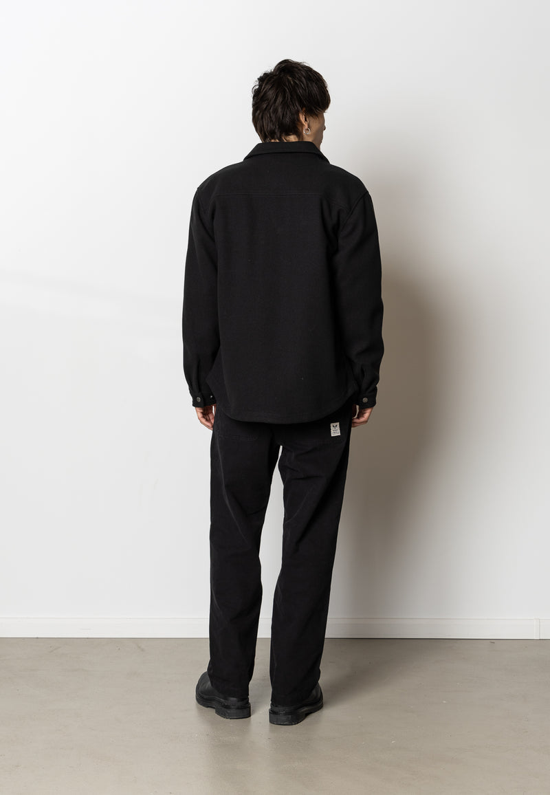 Fat Moose VILLAS OVERSHIRT Overshirts Black